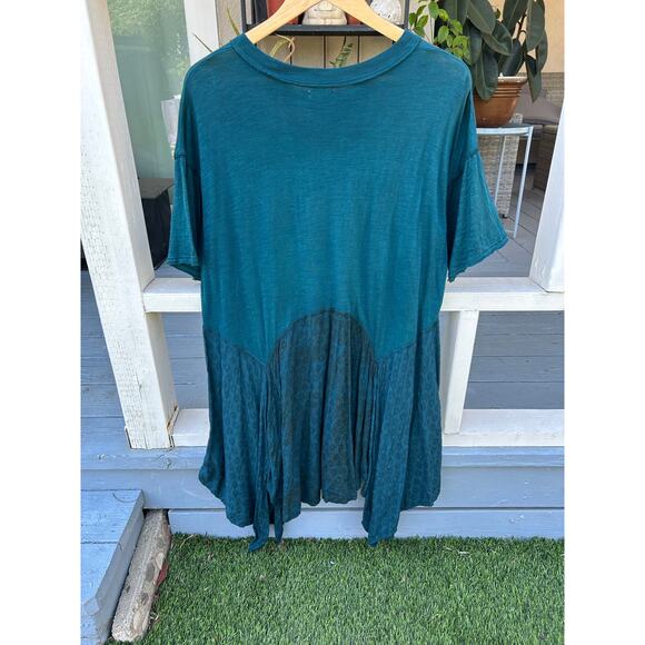 Free People The Jerry Lounge cotton T-shirt / oversized dress size XS - Picture 7 of 7